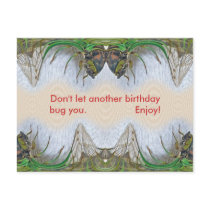Halloween Fantasmagorical Cicada Items Post Card