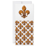 Halloween Fleur de lis rack cards