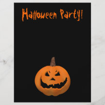 Halloween Flyer: Jack-o-Lantern