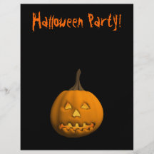 Halloween Flyer: Jack-o-Lantern
