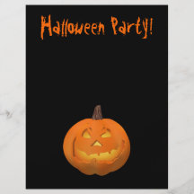 Halloween Flyer: Jack-o-Lantern
