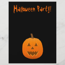 Halloween Flyer: Jack-o-Lantern