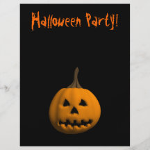 Halloween Flyer: Jack-o-Lantern