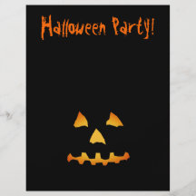 Halloween Flyer: Jack-o-Lantern
