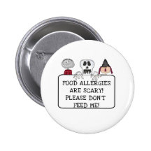 Halloween Food Allergies Pins