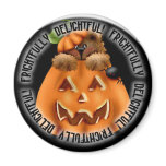 Halloween frightful magnet