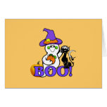 Halloween Ghost Boo Card