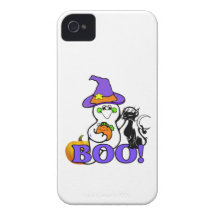 Halloween Ghost Boo iPhone 4 Covers