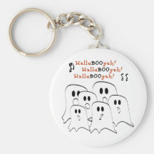 Halloween Ghost Choir Keychains