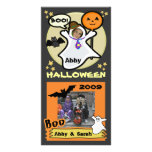 Halloween Ghost Custom Photo Card photo cards