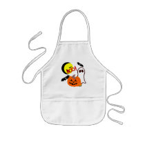 Halloween Ghost Friends Aprons