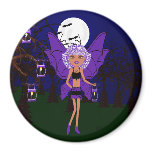 Halloween Gothic Faery Eve Hallow Magnet