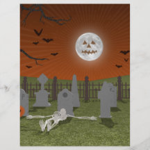 Halloween: Graveyard Scene: Flyer