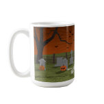 Halloween: Graveyard Scene: mugs