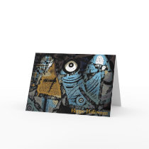 halloween greeting card