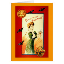 Halloween Greetings Greeting Cards