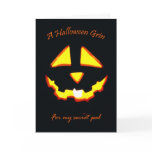 Halloween Grin for Secret Pal Cards