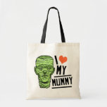 Halloween I Love my Mummy Tote Bag