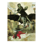 Halloween Invitation The Plague by Arnold Bocklin