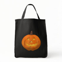 Halloween: Jack-o-Lantern: Tote Bag