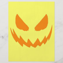 Halloween Jack-O-Lantern Personalized Flyer