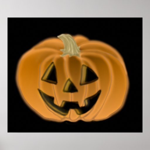 Halloween Jack O Lantern Poster