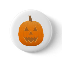 Halloween: Jack-O-Lantern: Pumpkin: Pin