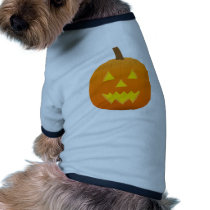 Halloween: Jack-O-Lantern: Pumpkin: Dog T Shirt