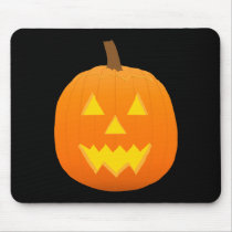 Halloween: Jack-O-Lantern: Pumpkin: Mousemats