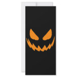 Halloween Jack-O-Lantern rack cards