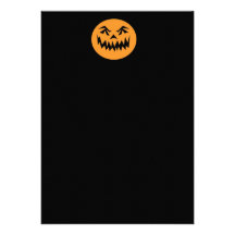 Halloween Jack O'Lantern Invitation