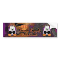 Halloween - Just a Lil Spooky - American Eskimo