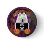 Halloween - Just a Lil Spooky - American Eskimo Buttons