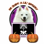 Halloween - Just a Lil Spooky - American Eskimo Cut Out