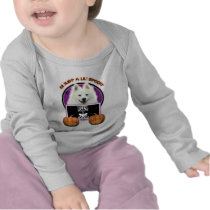 Halloween - Just a Lil Spooky - American Eskimo T Shirt