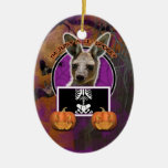 Halloween - Just a Lil Spooky - Kangaroo Christmas Ornament