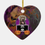 Halloween - Just a Lil Spooky - Mastiff - Snoop Christmas Ornaments