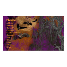 Halloween - Just a Lil Spooky - Newfoundland Business Card Template