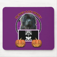 Halloween - Just a Lil Spooky - Newfoundland Mouse Pads