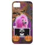 Halloween - Just a Lil Spooky - Poodle - Pink