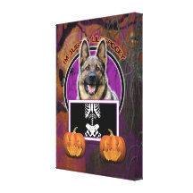 Halloween - Just a Lil Spooky - Shepherd Gallery Wrapped Canvas