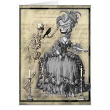 Halloween Masquerade Ball Card