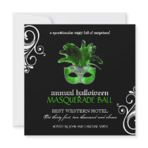 Halloween Masquerade Invitation ~ CUSTOM