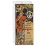 Halloween Masquerade Invitations Template rack cards