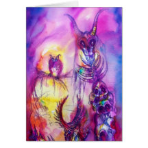 HALLOWEEN MONSTERS / ORC WAR GREETING CARDS