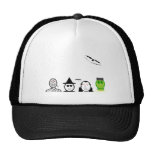 Halloween Monsters Trucker Hats