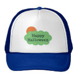 Halloween Moon Mesh Hats