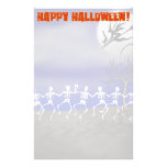 Halloween Moonlit Party Scene Personalised Stationery