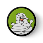Halloween Mummy Button