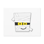Halloween Mummy Tshirts and Gifts Post Card